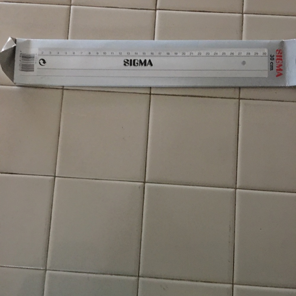 Sigma 30cm measuring ruler Germany